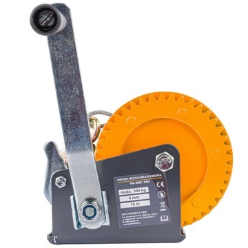 РУЧНАЯ ТРОСОВАЯ ЛЕБЕДКА КРЕНАТОЧНАЯ ЛЕБЕДКА 545КГ 10М