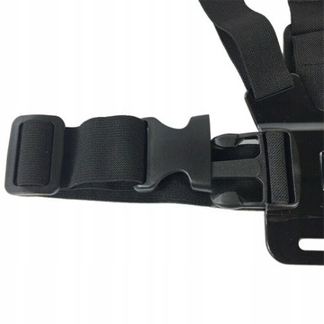 Pasek na klatkę piersiową do kamer GoPro i DJI OSMO - Czarny