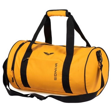 Torba sportowo-podróżna Wings ROOK 1809, YELLOW , 27 l