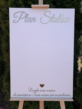 Доска ПЛАН СТОЛИКА свадебные украшения