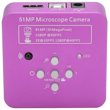 2K 51MP камера для микроскопа USB промышленная камера + микроскоп 1/2 AP