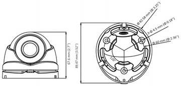 Камера Hikvision DS-2CE56D0T-IRMF 2 МП (2,8 мм)