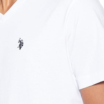 T-shirt Męski U.S. POLO ASSN. US16467 Bialy