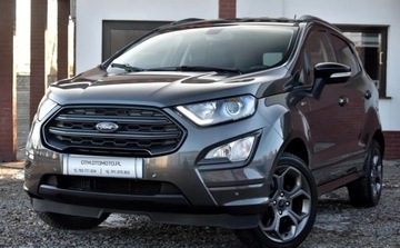 Ford Ecosport II SUV Facelifting 1.0 EcoBoost 125KM 2018 Ford EcoSport ST-line Idealny LED skora ALCANTARA navi. Benzyna 125KM, zdjęcie 16