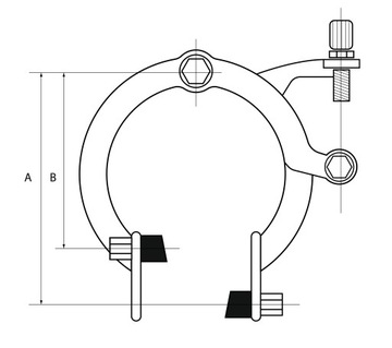HAMULCE ROWEROWE CALIPER KOMPLET PRZÓD TYŁ U-BRAKE DO ROWERU