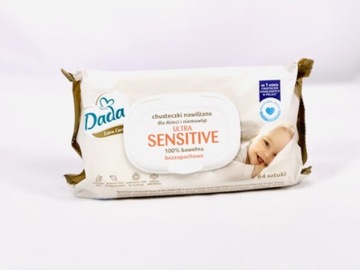 6 влажных салфеток Dada Ultra Sensitive 64 шт.