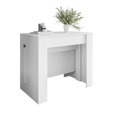 FUERRO раздвижной консольный стол, 237 см, матовый белый