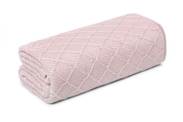 LEKKI KOCYK OTULACZ 90X90 PALE PINK WAFER MY MEMI