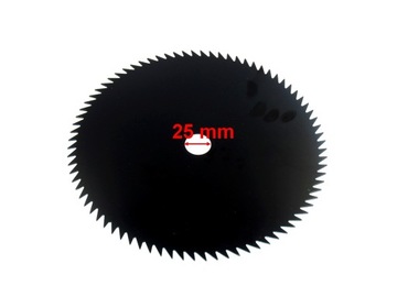 TARCZA TNĄCA KOSY SAPALINOWEJ 255/25 mm 80 T