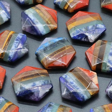 Камни беспокойства 7-чакры, камень большого пальца, драгоценный камень,