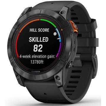 Smartwatch GARMIN Fenix 7X Pro Solar z czarnym paskiem