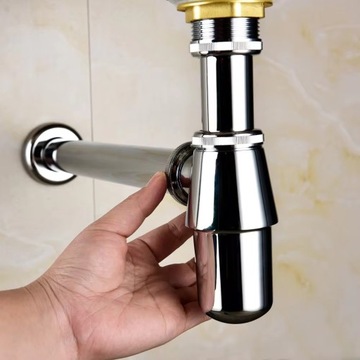 SYFON DO UMYWALKI REGULOWANY UNIWERSALNY UMYWALKOWY 40mm CHROM TrendHouse