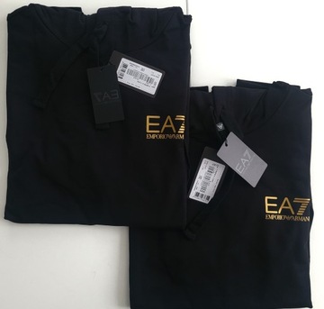 Bluza męska EMPORIO ARMANI 42 XL logo czarna