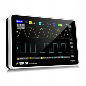 FNIRSI 1013D 7-calowy 2-kanałowy tablet oscyloskop
