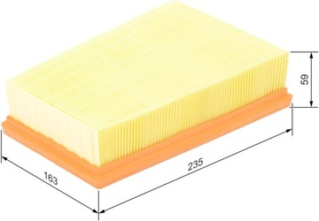 BOSCH F 026 400 126 FILTR VZDUCHU