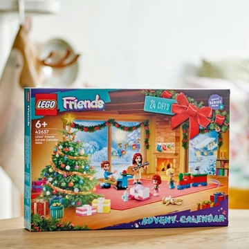 АДВЕНТ-КАЛЕНДАРЬ LEGO FRIENDS 2024 НАБОР ФИГУРЫ БЛОКОВ АДВЕНТ-КАЛЕНДАРЬ