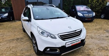 Peugeot 2008 I SUV 1.6 VTi 120KM 2014 Peugeot 2008 BENZYNA nawigacja PANORAMA alcantara SUPER OKAZJA, zdjęcie 5