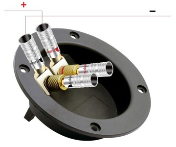 KABEL GŁOŚNIKOWY NAKAMICHI 2x2,5mm widełki BFA 5m