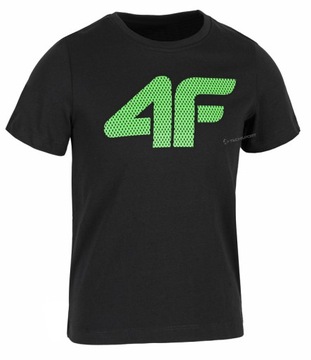 4F CHŁOPIĘCA KOSZULKA T-SHIRT BAWEŁNA / rozm 128