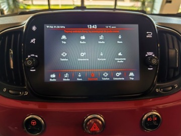 Fiat 500 II 2021 Fiat 500 Hybryda, Pierwszy właściciel. Panorama dach, Nawi, Tempomat, zdjęcie 11