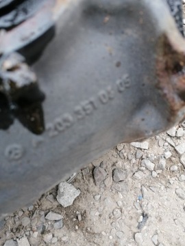 MERCEDES W172 R172 SLK NÁPRAVA ZADNÍ DIFERENCIÁL 3.47