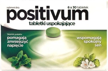 AFLOFARM POSITIVUM Tabletki uspokajające 6x30 tab.