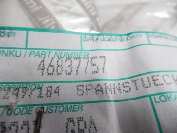 KOLÍČEK SPONKA NÁRAZNÍKU PŘEDNÍ / ZADNÍ FIAT OE 46837757