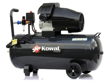 10 Бар КОМПРЕССОР ZBV 100L масляный поршневой компрессор воздушный насос KOWAL