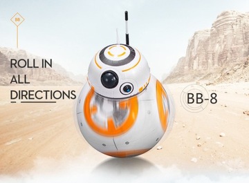 Умный игрушечный робот с дистанционным управлением BB-8 «Звездные войны»