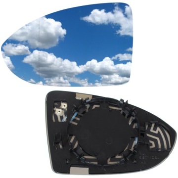 VW GOLF 7 VII 12- WKŁAD LUSTERKA LEWY OGRZ ASF