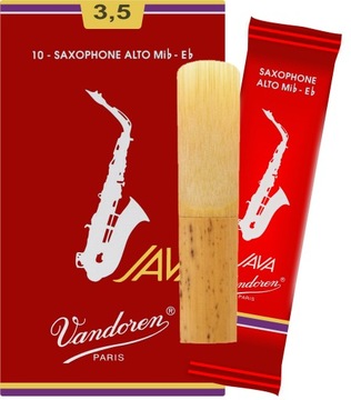 Трость для альт-саксофона 3.5 Vandoren Java Red