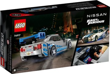 LEGO 76917 Bricks Модель Реплика автомобиля NISSAN SKYLINE GT7 + СУМКА LEGO