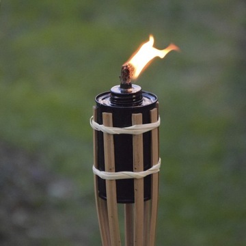 Бамбуковый садовый факел, комары, мотыльки, катание на санях, 90 см