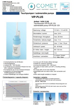 Водяной насос 1,1 бар, 20 л. Фильтр Обратный клапан Вентиляция