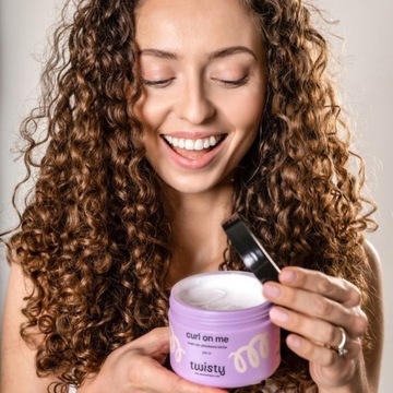Twisty ШАМПУНЬ для вьющихся волос УВЛАЖНЯЮЩИЙ КРЕМ-КОНДИЦИОНЕР для укладки.