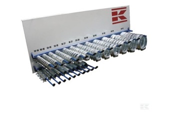 ZESTAW OPASEK ŚLIMAKOWYCH + WIESZAK 220 SZT KRAMP