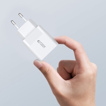 Uniwersalna ładowarka sieciowa Tech-Protect C20W 2x USB-C PD 20W QC3.0