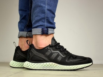 buty męskie Adidas 4D UNIKAT sneakersy CZARNE