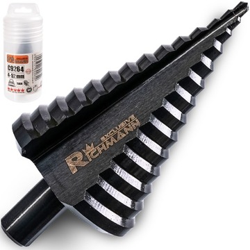 RICHMANN WIERTŁO STOPNIOWE DO METALU 4-52MM HSS