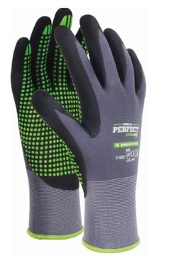 Rękawice nylonowe S-NITRILE Flex 9 L Stalco