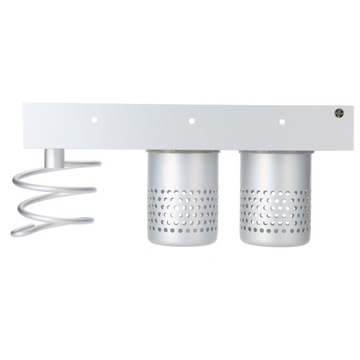 1 шт., настенный держатель для фена для ванной комнаты, органайзер, стеллаж для хранения, га