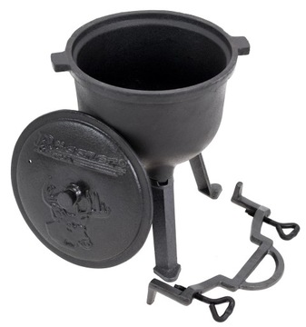 ЧУГУННАЯ ОХОТНИЧЬЯ КОРЗИНКА 5 Л.