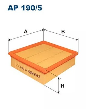 FILTRON FILTR VZDUCHU AP190/5 FIAT SEDICI 1.9