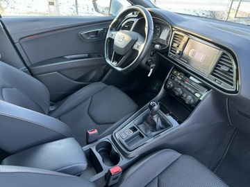 Seat Leon III ST Facelifting 2.0 TDI 150KM 2017 Seat Leon 2.0 TDi 150KM 2017 FR serwisowany kamera, zdjęcie 16