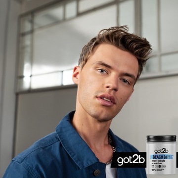 3X PASTA DO WŁOSÓW MATUJĄCA MODELUJĄCA 100ML GOT2B