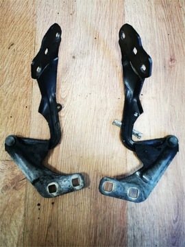 FORD MONDEO MK4 07-10 ZAWIAS ZAWIASY MASKI 2 SZTUKI CZARNE