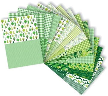 Happy Color blok kreatywny z motywami Green A4