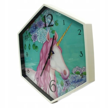 ТИХИЕ НАСТЕННЫЕ ЧАСЫ Единорог Единорог РАЗЛИЧНЫЕ МОДЕЛИ
