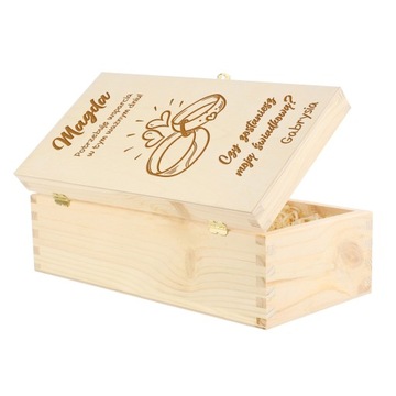 ЗАПРОС НА СВАДЕБНЫЙ Свидетель WHISKY BOX