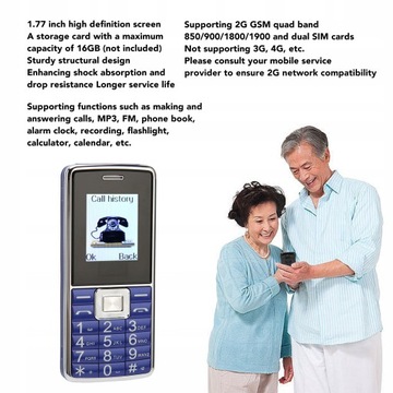 TELEFON KOMÓRKOWY DLA SENIORA